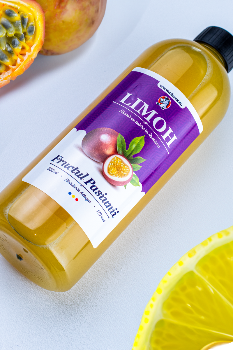Limonadă cu Fructul Pasiunii și Miere
