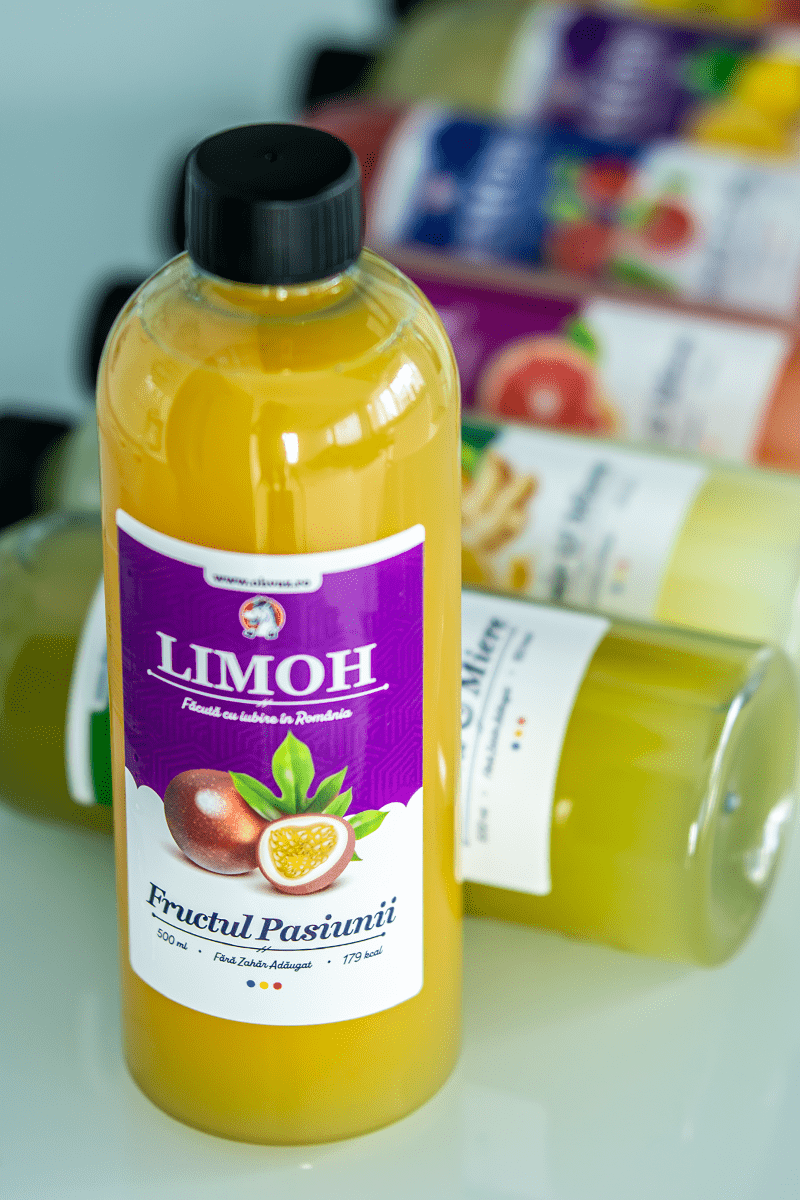 Limonadă cu Fructul Pasiunii și Miere