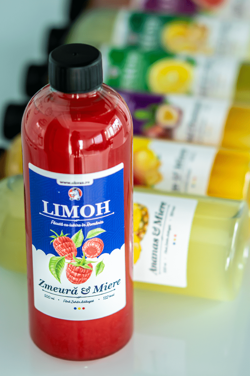 Limonadă cu Zmeură și Miere