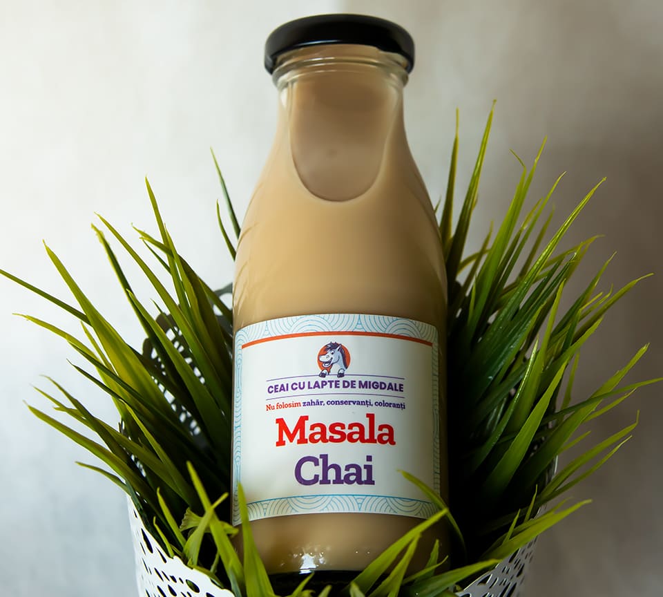 Masala Chai cu Lapte de Migdale