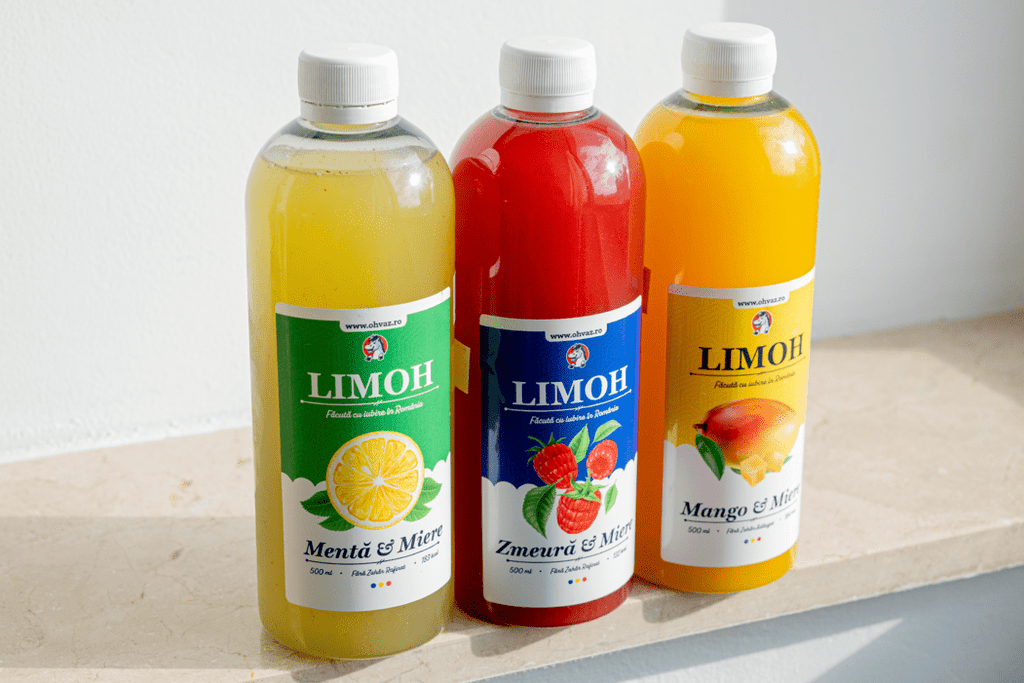12x Limonadă Artizanală Premium | cu Miere din România