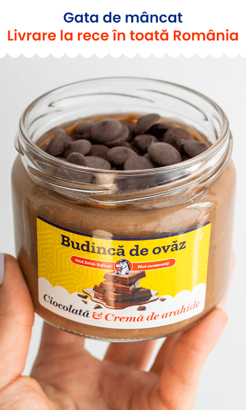 Ovăz cu Ciocolată, Curmale, Cremă de arahide | De Post