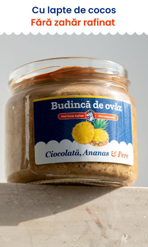 Ovăz cu Ciocolată, Ananas și Pere | De Post
