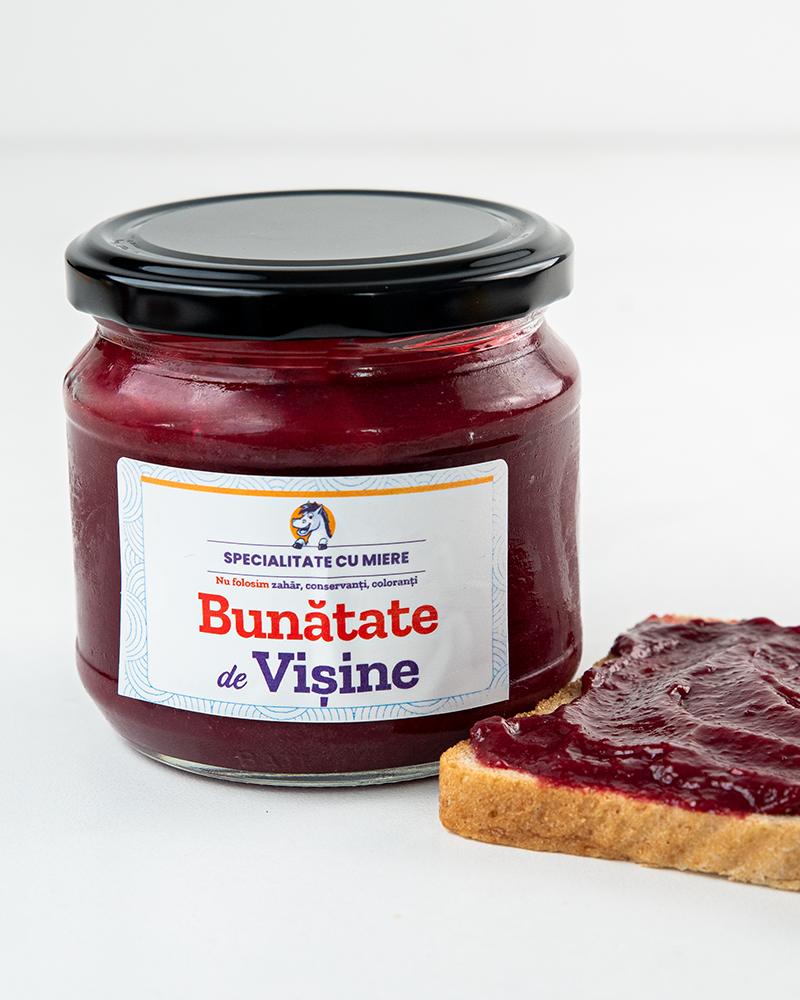 Bunătate de Vișine | Gem | cu Sirop de Curmale