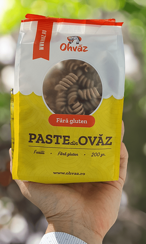 Paste din Ovăz Fără Gluten