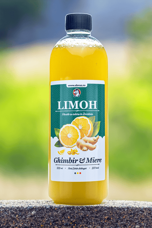 12x Limonadă Artizanală Premium | cu Miere din România