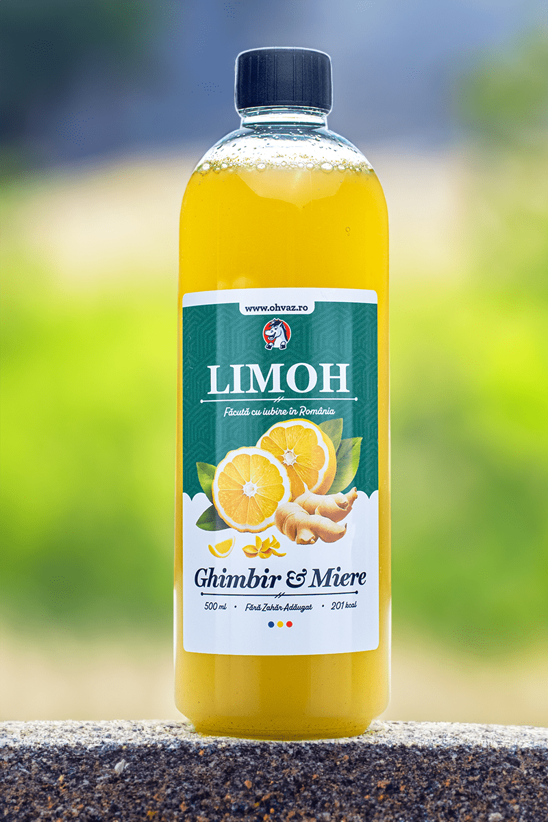 6x Limonadă Artizanala Premium | cu Miere din România