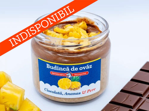 Ovăz cu Ciocolată, Ananas și Pere | De Post