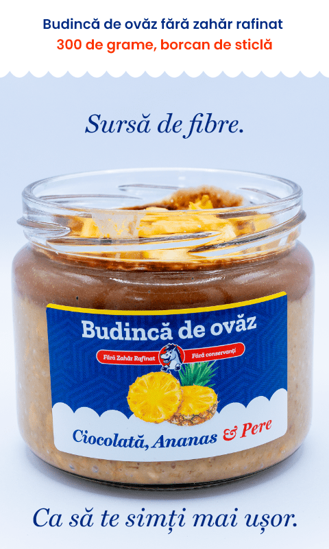Ovăz cu Ciocolată, Ananas și Pere | De Post