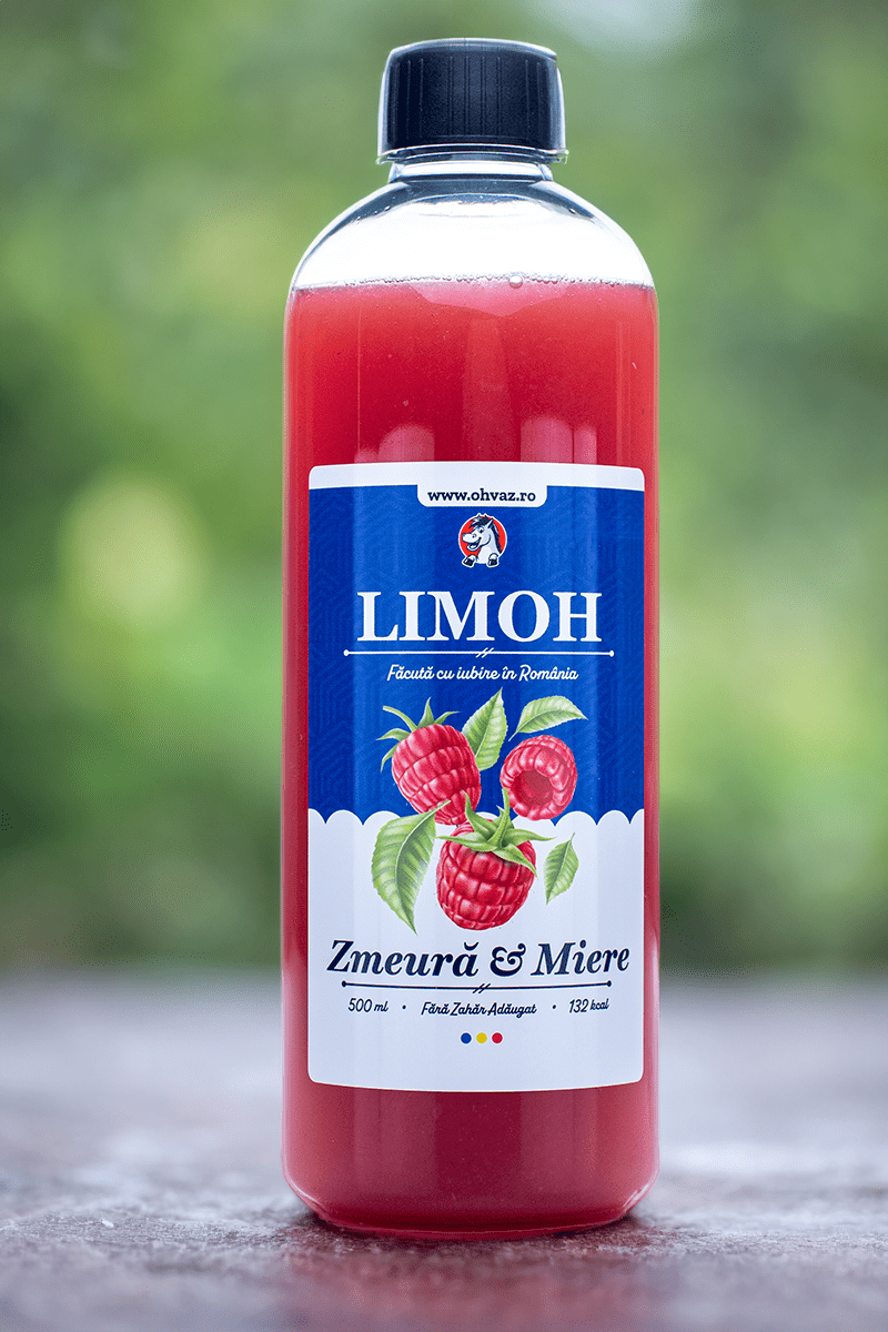 Limonadă cu Zmeură și Miere